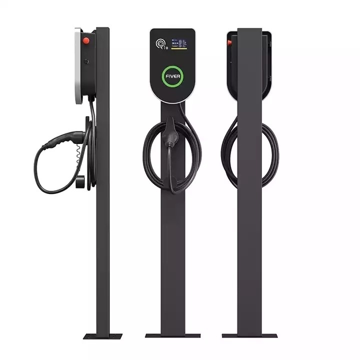 32A estación de carga comercial pública del nivel 2 EV con OCPP 1,6 Wifi 4G