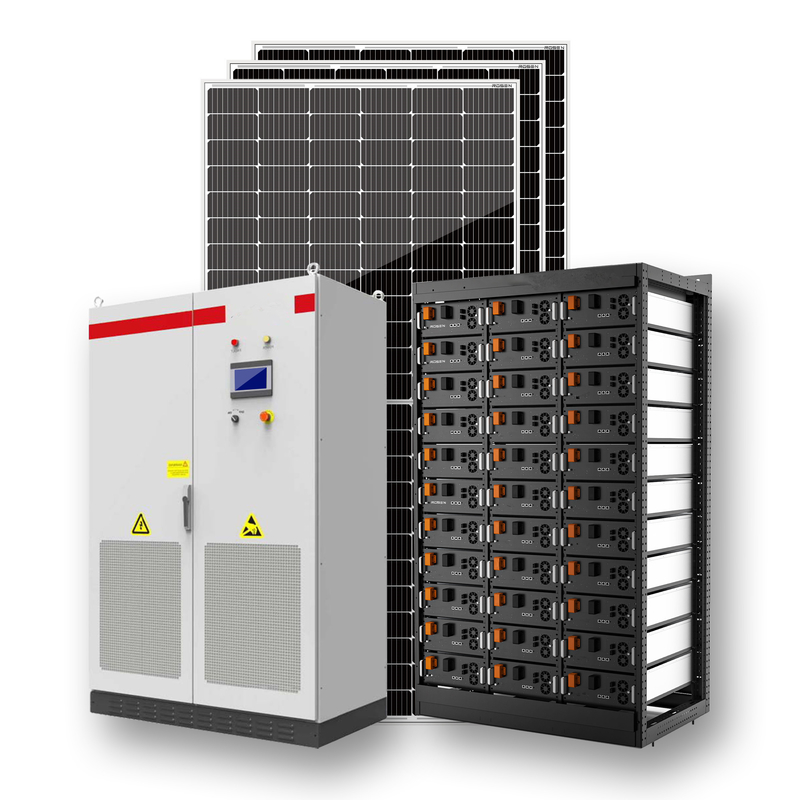 Sistema Solar completa solar de Kit System 30KW del panel del híbrido de la Sistema Solar 30kW 150kW 300kW