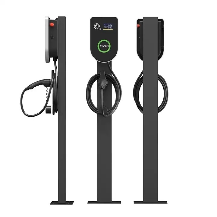 estación de carga 32A EV OCPP 1.6 Smart Wallbox 22KW con comunicación Wifi 4G