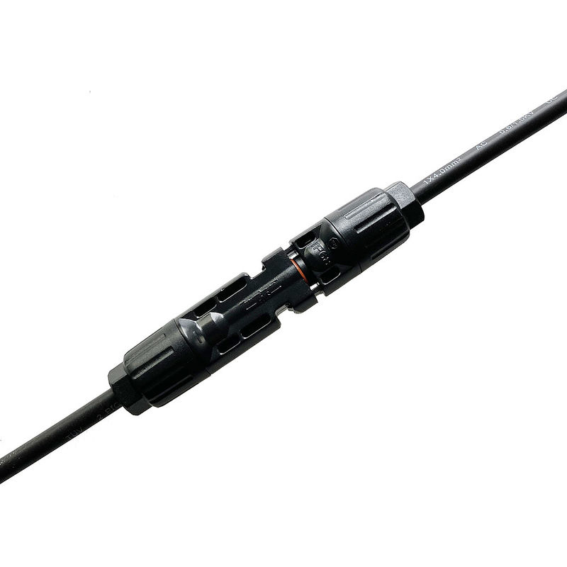 conector de cable solar del panel solar IP68 de los conectores de rama de los 30cm Y 2 a 1 100g