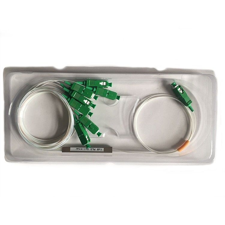 Divisor pasivo del PLC del divisor 1x2 1x4 1x8 1x16 1x32 1x64 del cable de fribra óptica del ODM