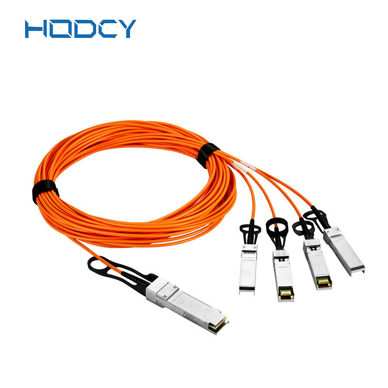 MPO al cordón de remiendo de la fibra óptica de MPO 12F LSZH OM3 1260 - longitud de onda 1650nm