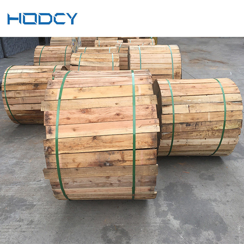 cable de fribra óptica acorazado 2-288cores del solo modo de los 250μm GYTA53 G652D