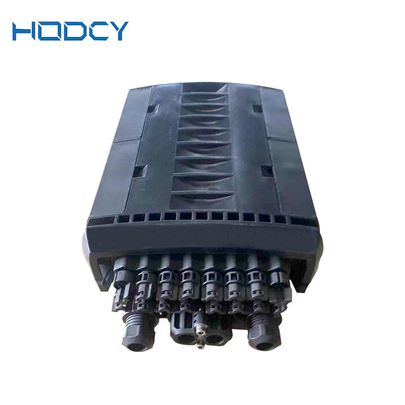Caja de distribución óptica de cable de la base del cierre 288 del empalme de la fibra horizontal IP68 para FTTH