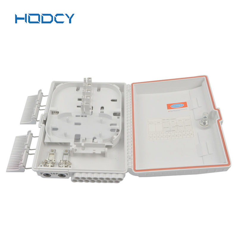 Caja portuaria de la terminación del soporte de la pared 1.45kg de la caja de distribución de la fibra óptica de FTTX 16