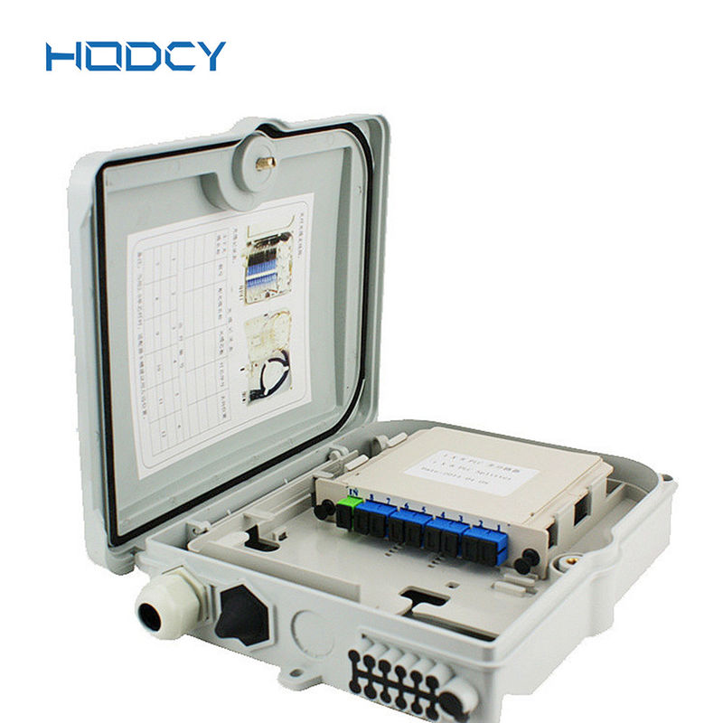Caja de la terminación del soporte de la pared de la base FDB de NAP Fiber Optic Distribution Box 16