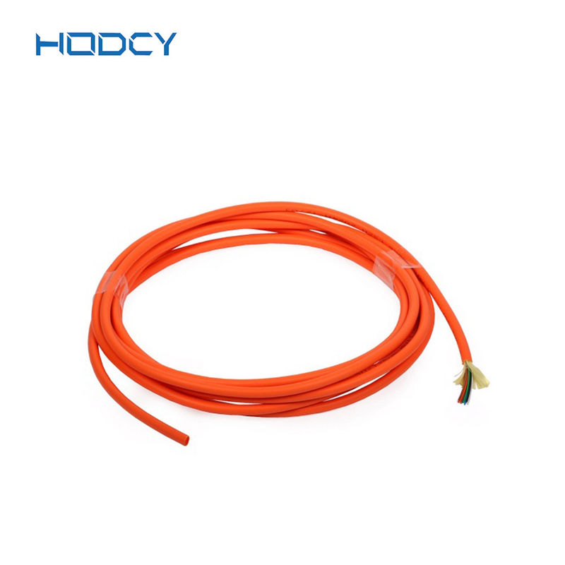OM2 apretado interior con varios modos de funcionamiento del cable de fribra óptica GJFJV protegido con la chaqueta de PVC de LSZH