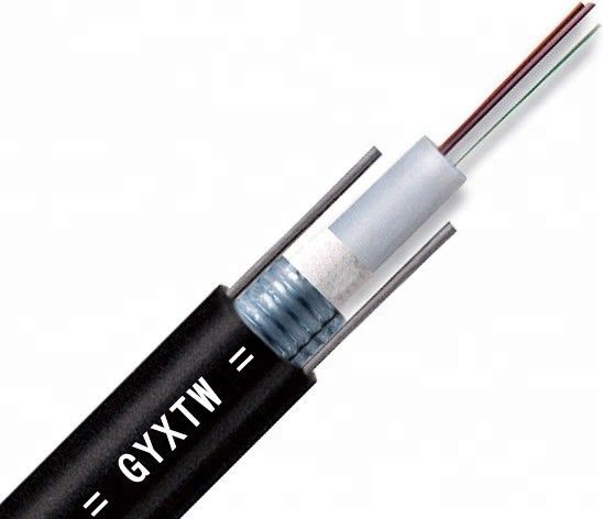 2-24 paralelo con varios modos de funcionamiento acorazado FRP del doble del cable de fribra óptica de la base GYXTW