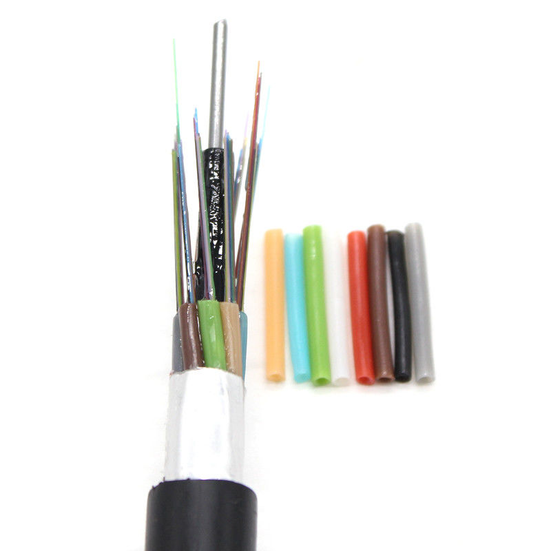 Cable de fribra óptica al aire libre Jelly Gel Waterproof Filling Metallic G652D G657A1 G675A2 de GYTA