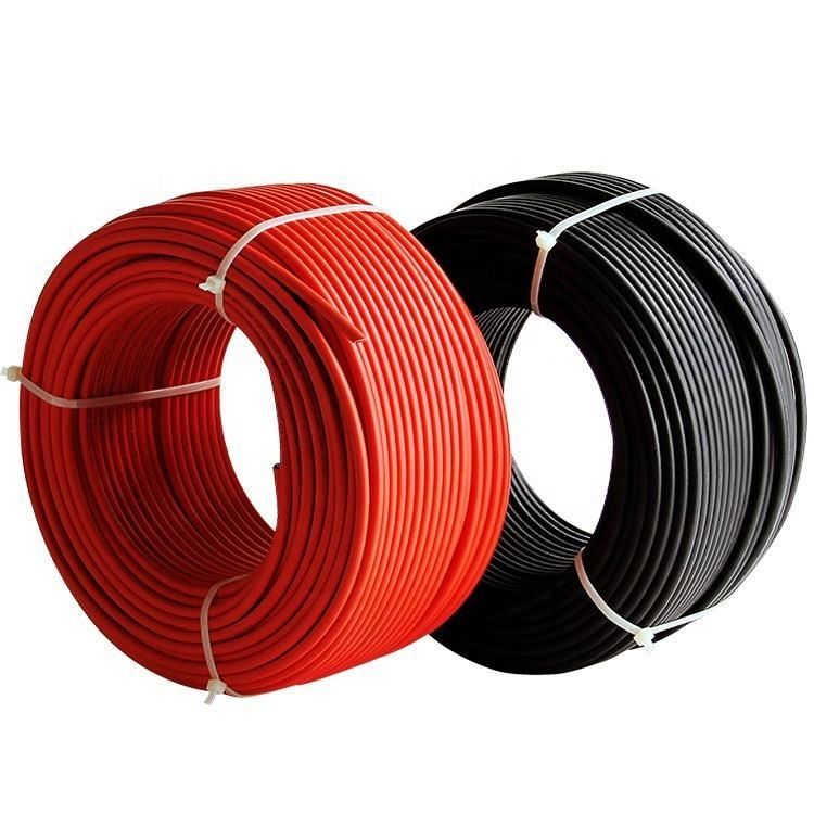 Cable solar 6mm2 1000V Tin Copper Electrical Multi Core de DC picovoltio