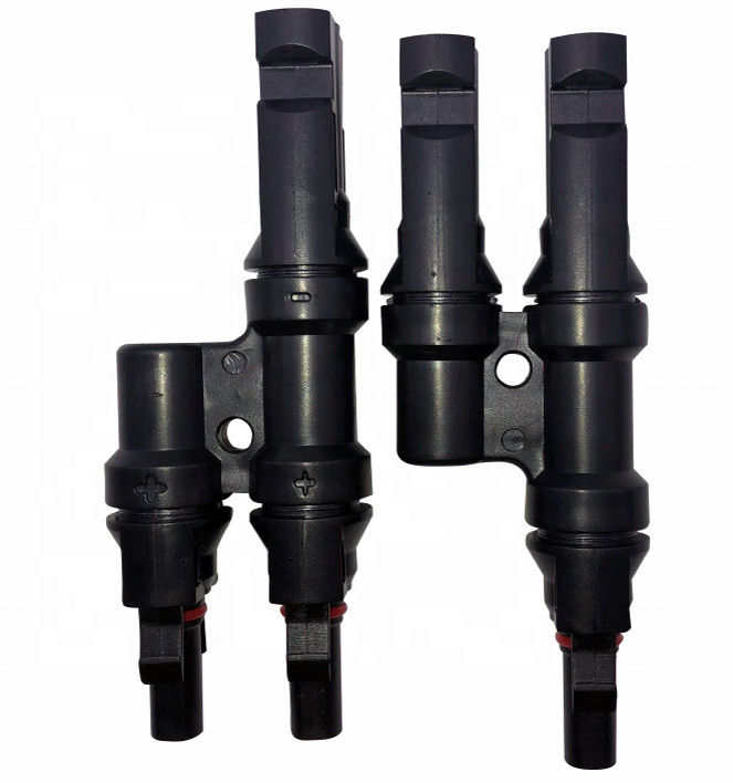 Tipo solar del conector de MC4T3 MC4Y picovoltio/del conector 25g T de la energía renovable - 2 a 1