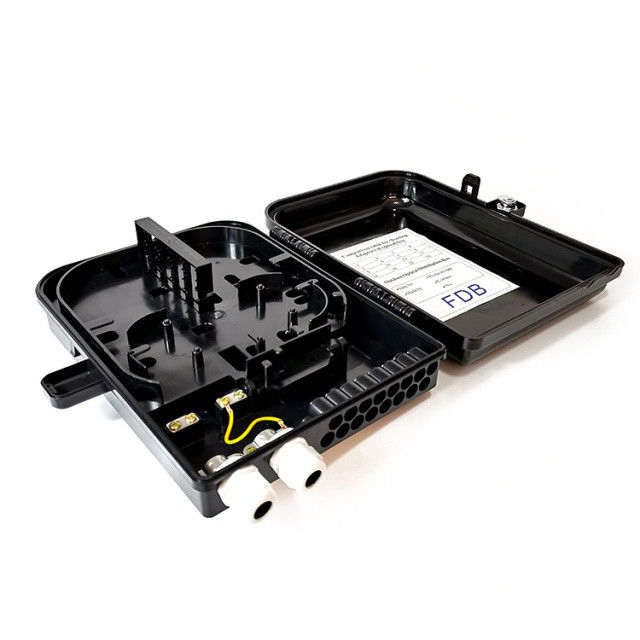 Base 260mm*210mm*90m m de la prenda impermeable IP65 16 de la caja de distribución de la fibra óptica de la red de Hochiry