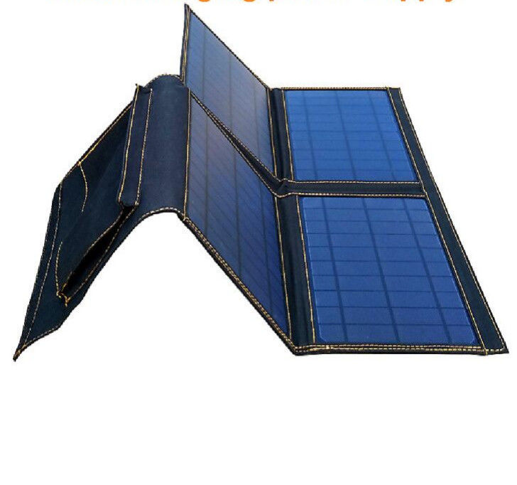 Carga al aire libre solar del panel 5V del pequeño plegamiento portátil de la prenda impermeable de 28W que acampa 24W