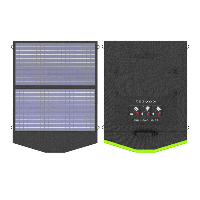 Banco impermeable solar portátil plegable 18VDC 3A de la energía solar del cargador 60W del panel del picovoltio