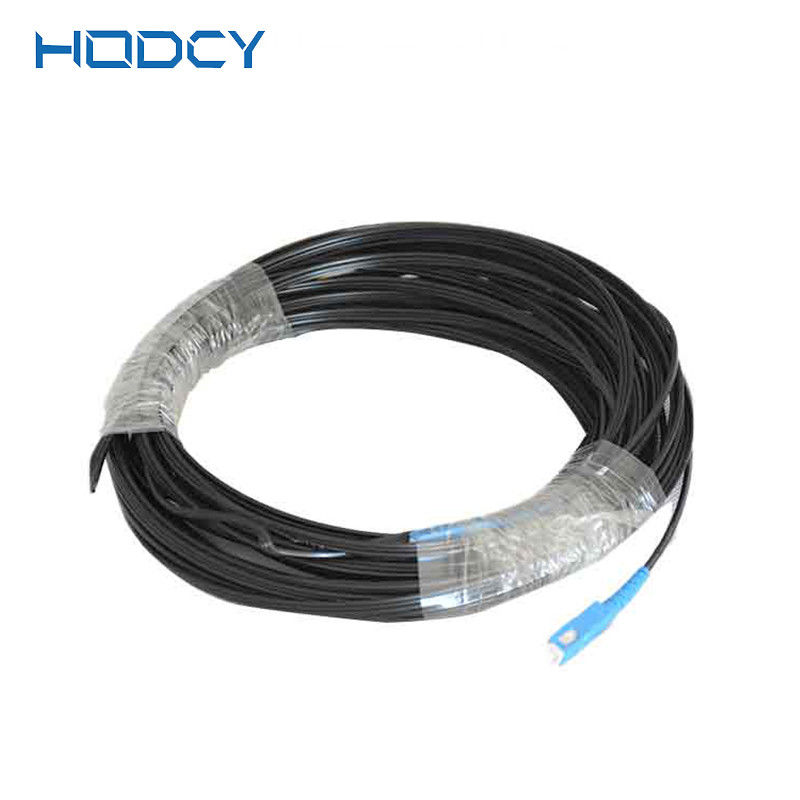 La 1 2 base al aire libre FTTH cae la fibra del cable G657A1 1 con el conector