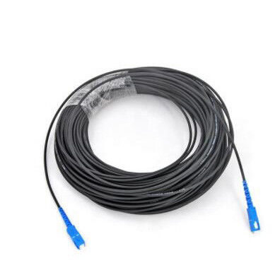Cordón de remiendo del cable de fribra óptica del descenso del SC UPC FTTH G657A2 autosuficiente