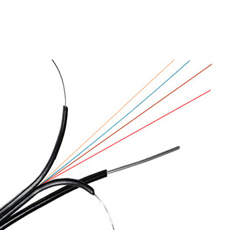 FTTH al aire libre caen el tipo plano solo modo del cable de fribra óptica los 2km G657A1 LSZH