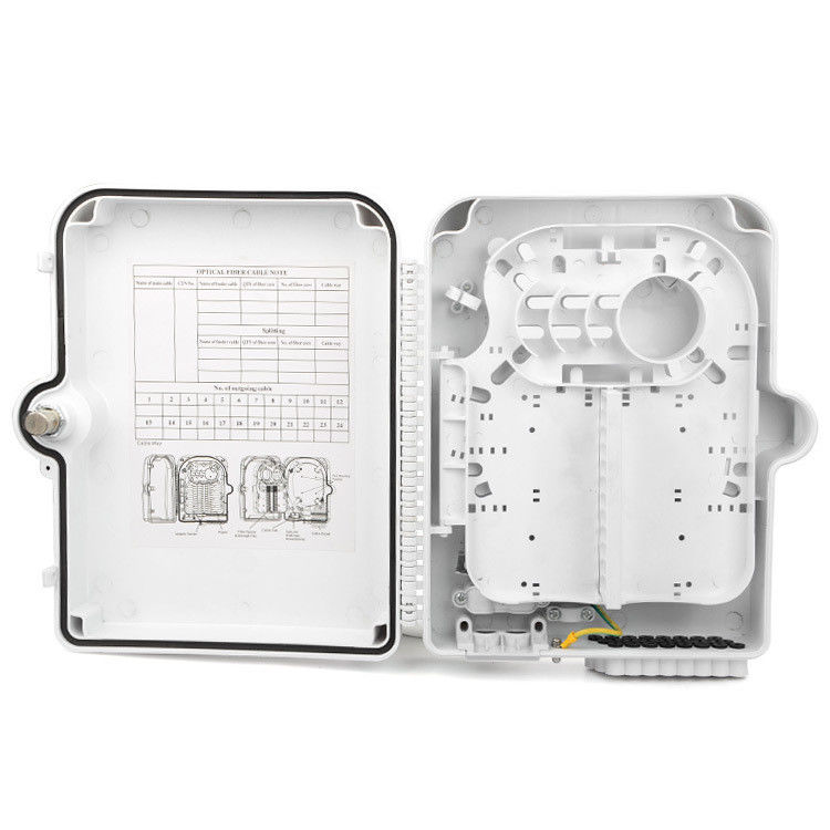 ODB NAP Fiber Access Terminal Box, 24 cajas de distribución ópticas al aire libre de la base FTTH