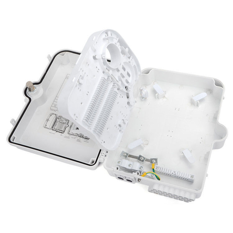ODB NAP Fiber Access Terminal Box, 24 cajas de distribución ópticas al aire libre de la base FTTH