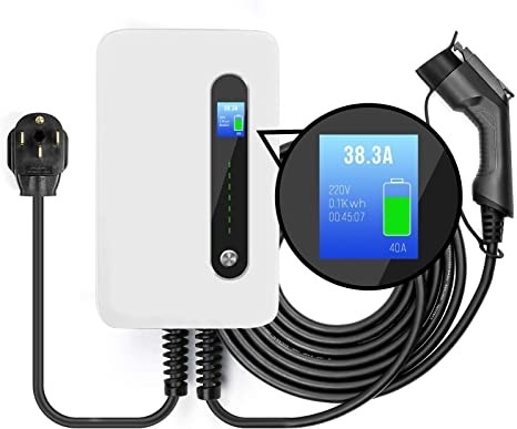 240V 9.6kW 40 estación portátil del cargador del nivel 2 EV del amperio con el enchufe