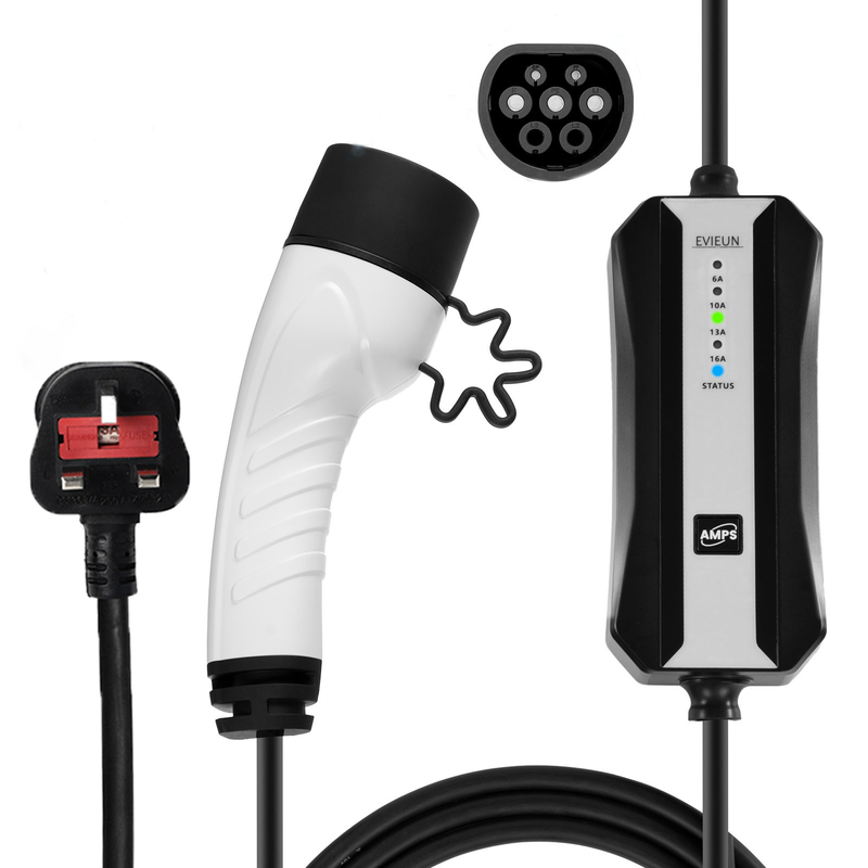 16A tipo - 2 cargador rápido del cargador CCS del coche eléctrico 2 combinados portátiles