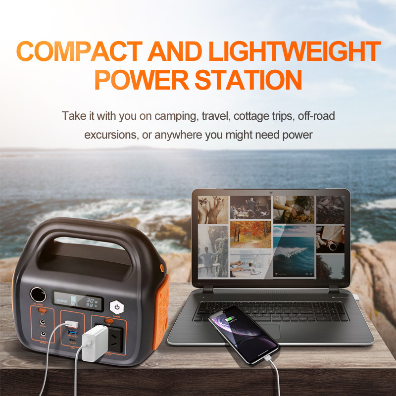 generador solar al aire libre portátil 500Wh con la salida de corrienta alterna móvil de la batería de litio 110V