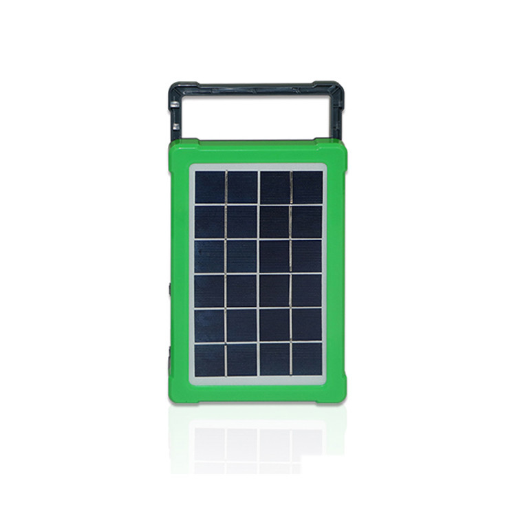 Copia de seguridad solar portátil de Kit Panel For Home Emergency del generador accionado de la linterna 