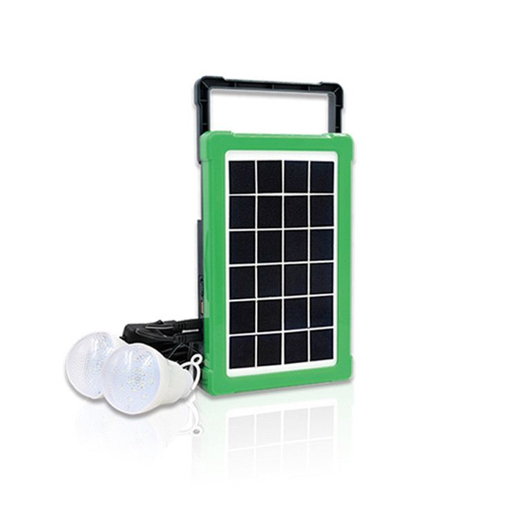Copia de seguridad solar portátil de Kit Panel For Home Emergency del generador accionado de la linterna 