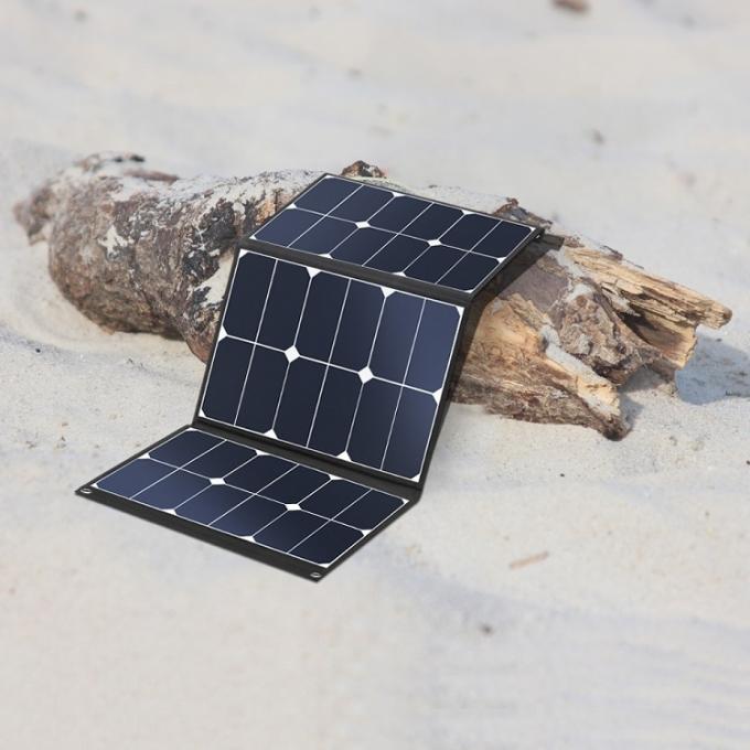 El panel solar monocristalino al aire libre casero profesional del doblez 50W del nuevo diseño 3