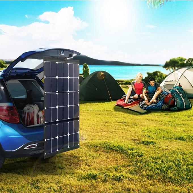 El panel solar monocristalino al aire libre casero profesional del doblez 50W del nuevo diseño 3